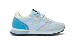 SNEAKER ALLY COLOR EXPLOSION IN MESH E SUEDE AZZURRO
